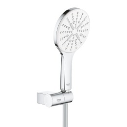Grohe Rainshower SmartActive - Sada sprchové hlavice 130 9,5 l/min, 3 proudy, držáku a hadice, měsíční bílá 26580LS0